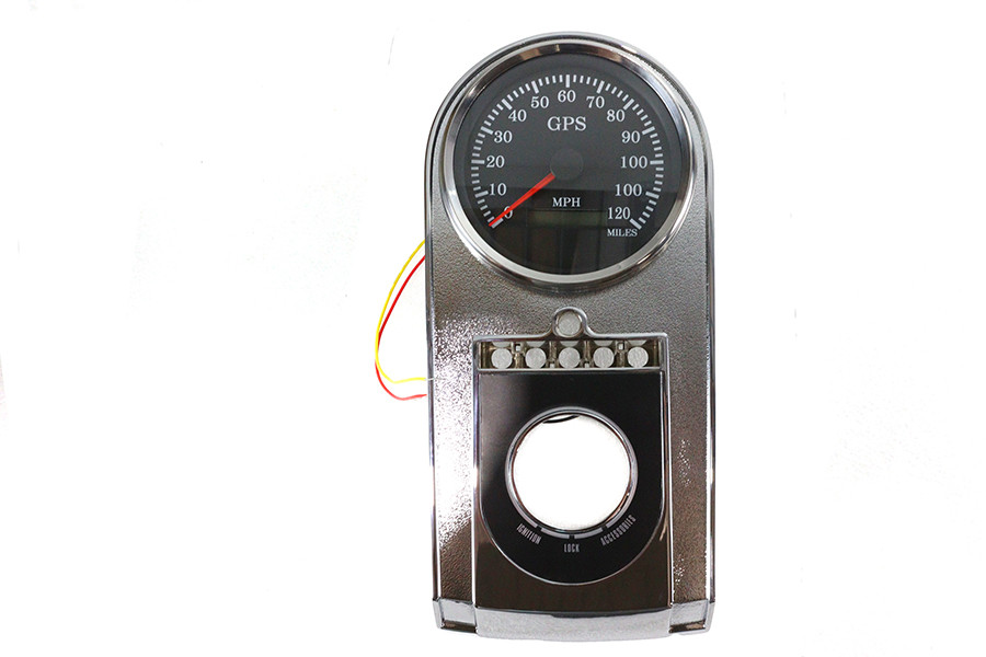 V-Twin - 39-0656 - 5 inch GPS Speedometer
