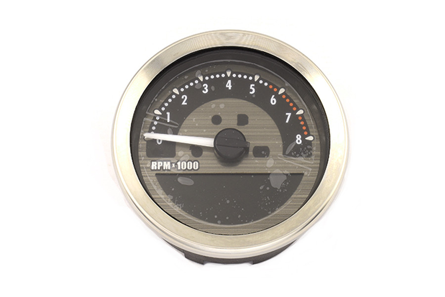 V-Twin - 39-1130 - AEE 4 inch Dakota Style Speedometer and