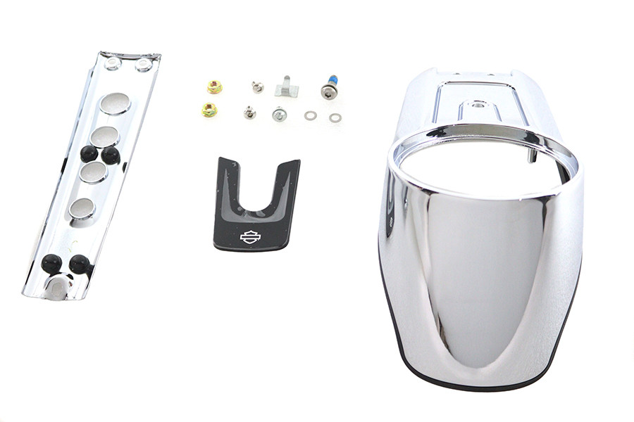 V-Twin - 39-1177 - OE Softail Deluxe Dash Panel Chrome