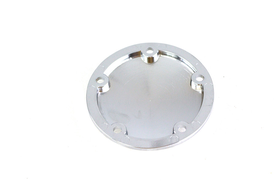 V-Twin - 42-0889 - Live to Ride Ignition System Cover 5-Hole Chrome