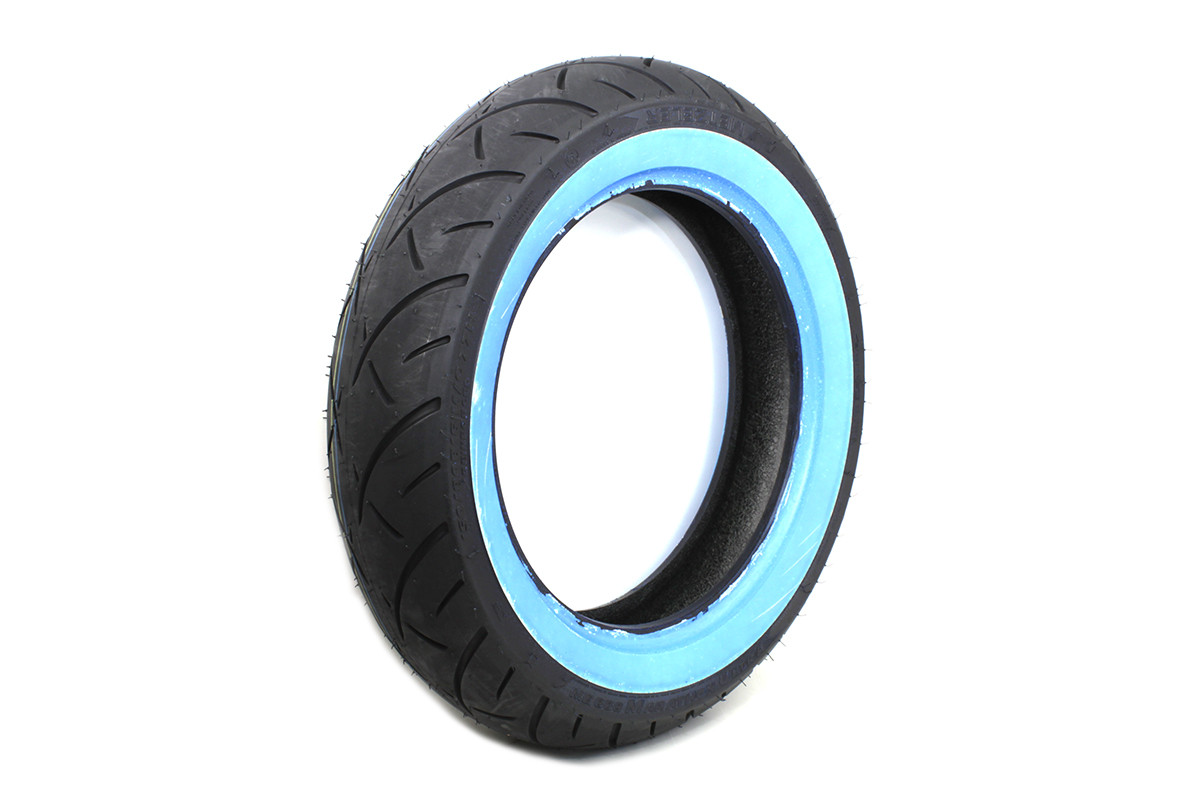 メッツラーME888 Marathon White Wall 150/80-16 V-Twin - 46-0438 - Metzeler ME888 Marathon 150/80 x 16 inch Rear