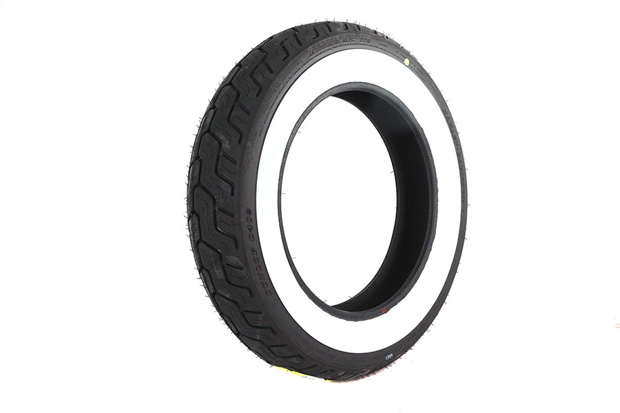 V-Twin - 46-0624 - Dunlop D402 Rear Tire MU85B X 16 inch Wide Whiteall