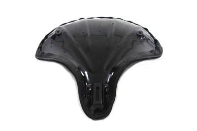 V-Twin - 47-0246 - Harley Davidson Early Solo Seat Black Leather