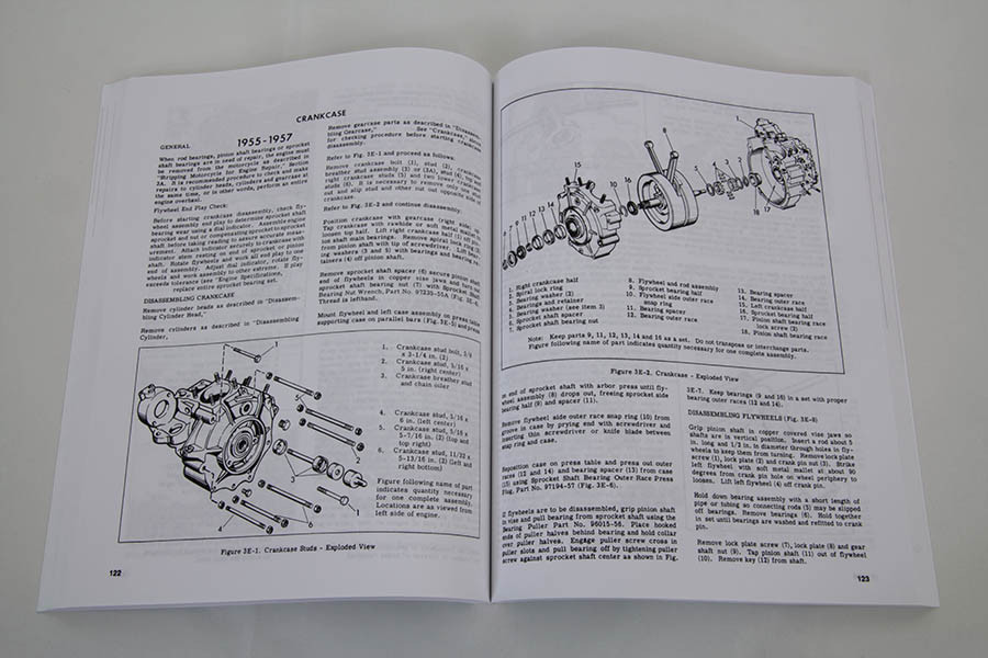 V-Twin - 48-0307 - Factory Service Manual for 1948-1957 Panhead