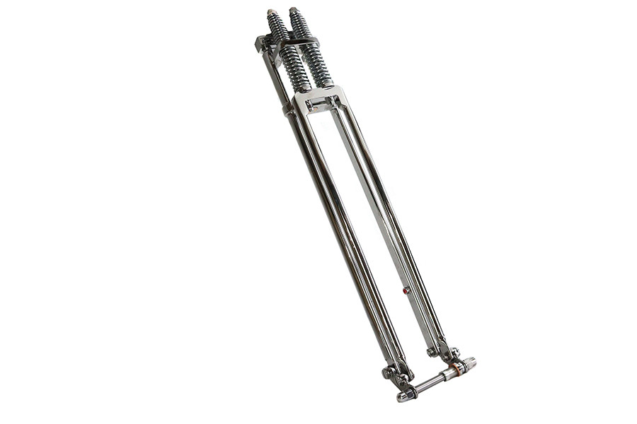 V-Twin - 49-3135 - D+D Narrow Spring Fork Assembly Chrome 31 inch