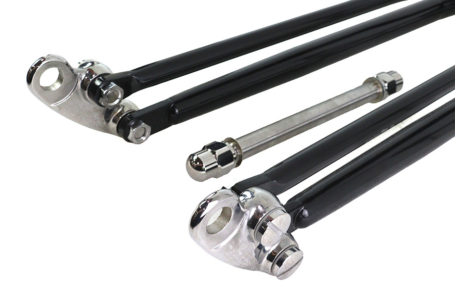 V-Twin - 49-8604 - 20 inch Digger Spring Fork Assembly Black