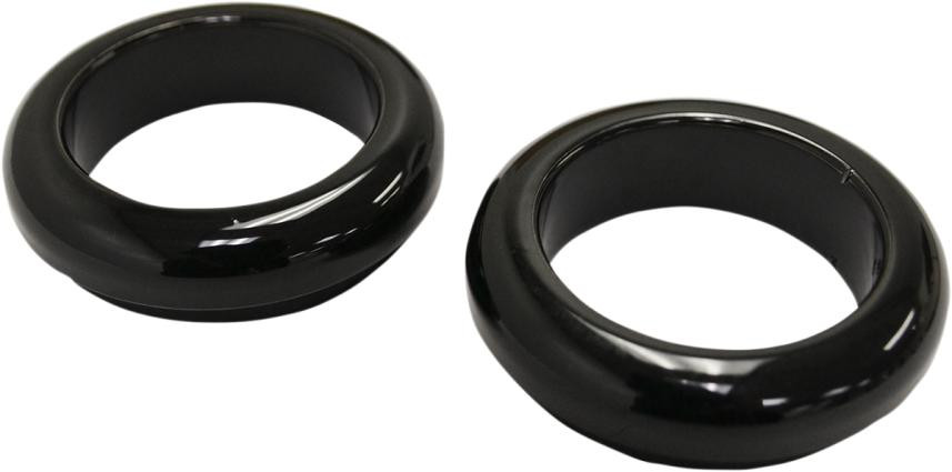Pyramid Parts Fork Simmer Rings & Dust Caps – Kawasaki KMX200 1988-1992