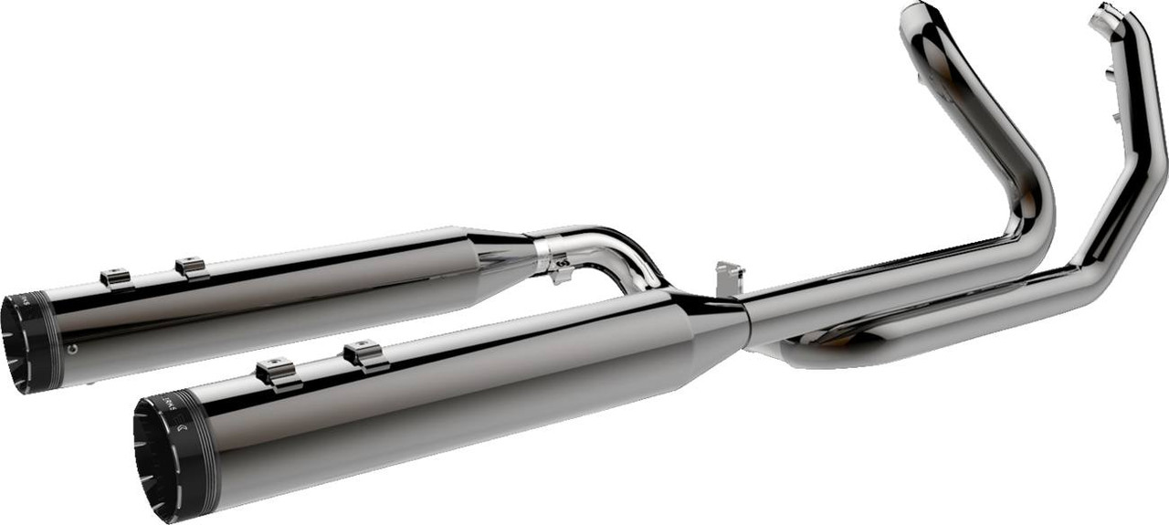 KHROME WERKS - 18002766 - 2-into-1-into-2 Dominator-SR Exhaust
