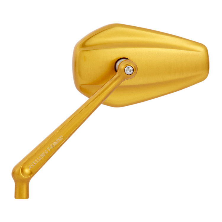 Arlen Ness Mini Stocker Harley Forged Mirror Side View