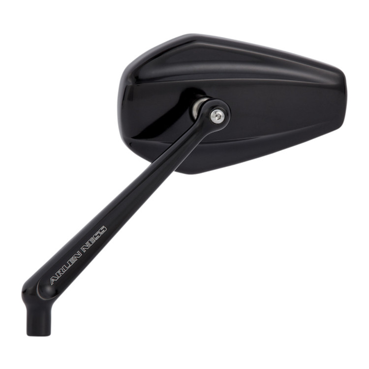 Arlen Ness Mini Stocker Harley Forged Mirror Side View