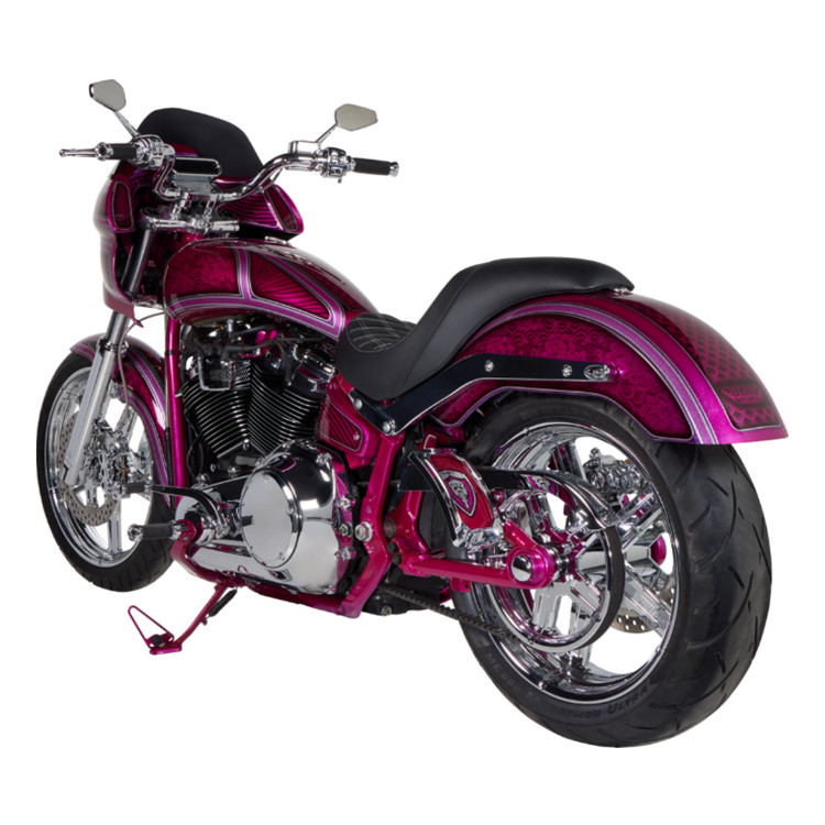 Arlen Ness Mini Stocker Harley Forged Mirror Side View