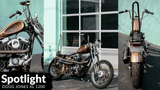 Doug Jones - Rainman Garage XL1200 Chopper Build Spotlight 