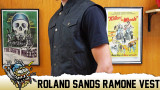 Roland Sands Ramone Waxed Cotton Riding Vest
