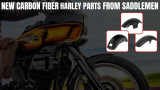 New Carbon Fiber Harley Parts from Saddlemen