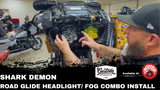 Shark Demon Road Glide Headlight Install