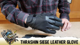Thrashin Supply Siege Leather Motorcycle Glove