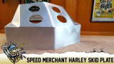 Speed Merchant Skid Plate for Dyna, FXR, Sportster