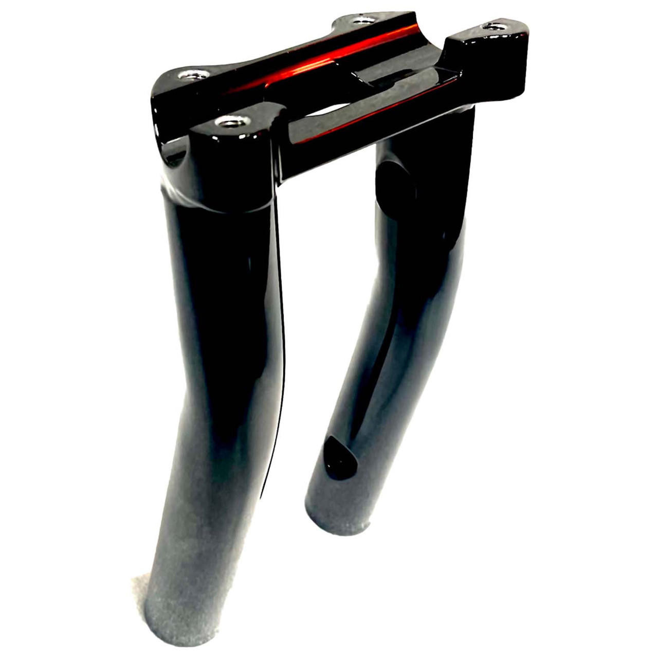 Og Riser Low Rider Bung King - Gloss Black One Piece Lower Handlebar Riser fits 2022-2024 ...