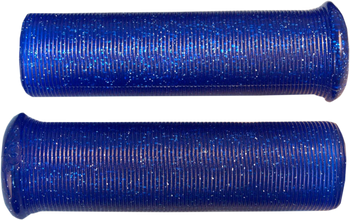 EMGO - Star Fire Flake Grips - Blue 1" EMGO - Star Fire Flake Grips - Blue 1"