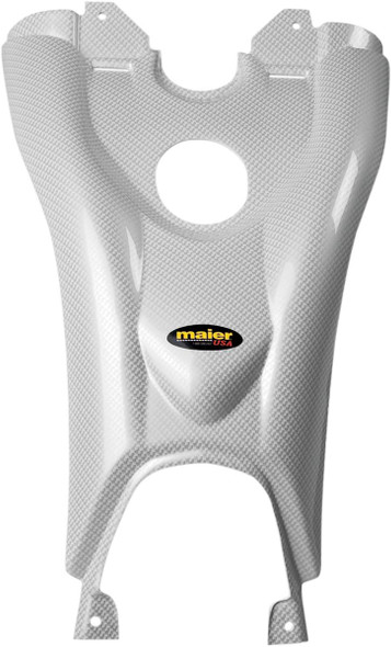 Maier - 05210535 - Tank Cover - YFM700R - White Carbon Fiber Maier - 05210535 - Tank Cover - YFM700R - White Carbon Fiber