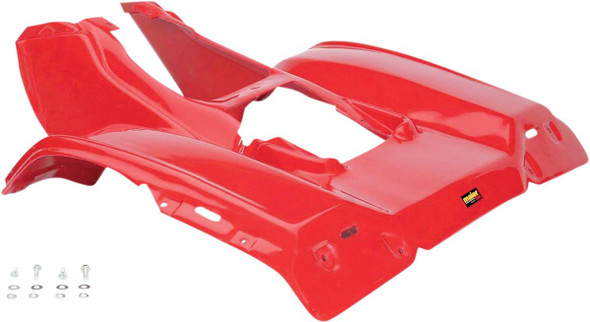 Maier - M11735 - Rear Fender - Red - TRX200SX