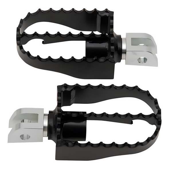 Burly Brand - MX Style Rider Footpegs - fits '18-up Softail & Pan America Models