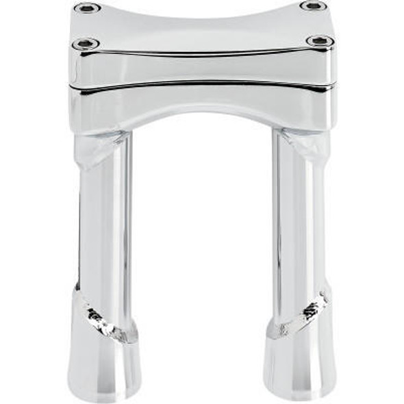 Biltwell - Oversize Murdock Risers fits 1-1/8" Handlebars - Chrome Biltwell - Oversize Murdock Risers fits 1-1/8" Handlebars - Chrome