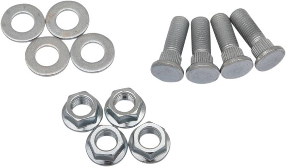 Moose Offroad - 02130843 - Wheel Stud/Nut Kit - Front/Rear - Ranger/EV/500/700