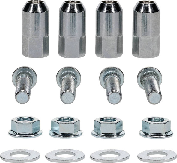 Moose Offroad - 02131259 - Wheel Stud/Nut Kit - Front/Rear - Polaris