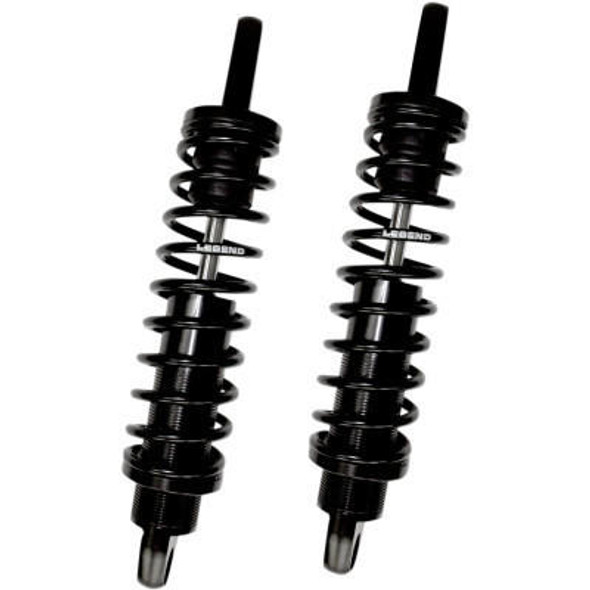 Legend Suspension - Black Revo Coil Suspension fits '91-'17 Harley Dyna