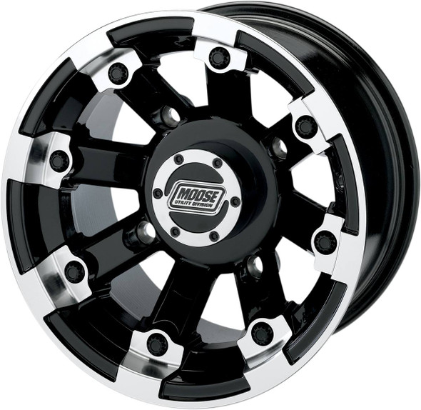 Moose Offroad - 02300525 - Wheel - 393X - Front - Black - 14x7 - 4/156 - 4+3