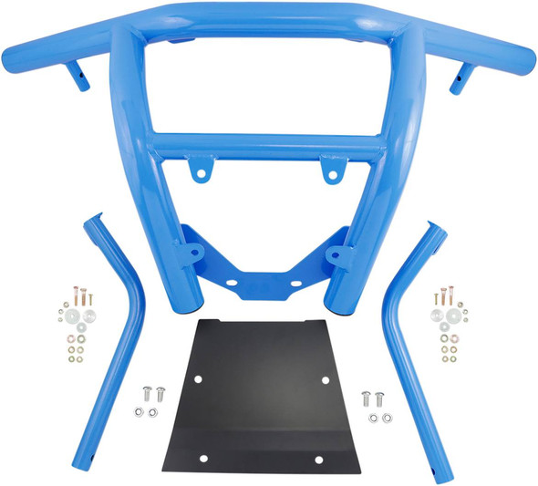 Moose Offroad - 05301455 - Front Bumper - Blue - Maverick