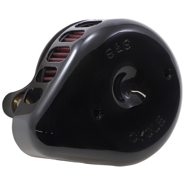 S&S Cycle - Mini Teardrop Stealth Air Cleaner Kits fit '17-'24 Touring (Except '23 FLHXSE/​FLTRXSE), '17-'25 H-D FL Trike, '18-'24 M8 Softail Models