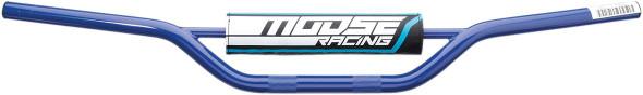 Moose Offroad - 06014986 - Carbon Steel 7/8" Handlebar - ATV High - Blue
