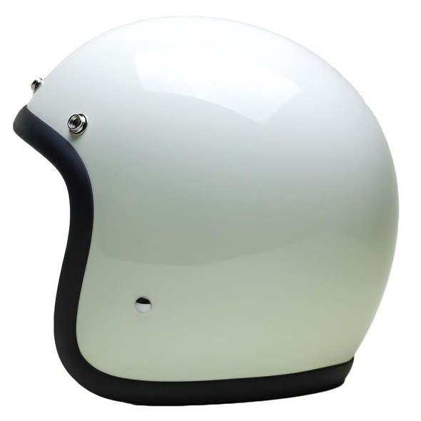 Deadbeat Customs - Deadbeat Slim Open Face 3/4 Novelty Helmet - Ivory White