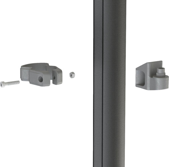 Moose Offroad - 06401712 - Clamp - Mirror/Side View - Black