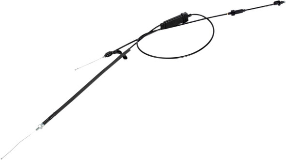 Moose Offroad - 06501353 - Black Vinyl Throttle Cable - Stock Length - Polaris