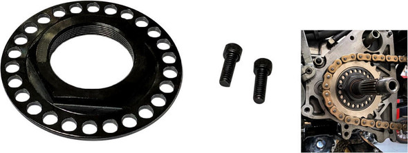 HardDrive - Sprocket Lock Nut Kit fits '93-Up XL and '93-'06 BT Models