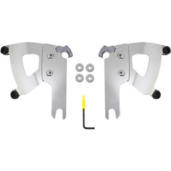  Memphis Shades - Trigger Lock Mount Kits fits '99-'20 FLHR/FLHRI, '99-'13 FLHRC/FLHRCI Models 