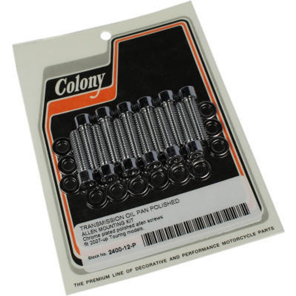  Colony Machine - Oil Pan Bolt Kit fits '07-'21 Touring Models 