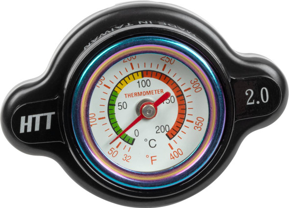 Moose Offroad - 19030035 - Radiator Cap with Temperature Gauge - 2.0 Bar - Husqvarna/KTM