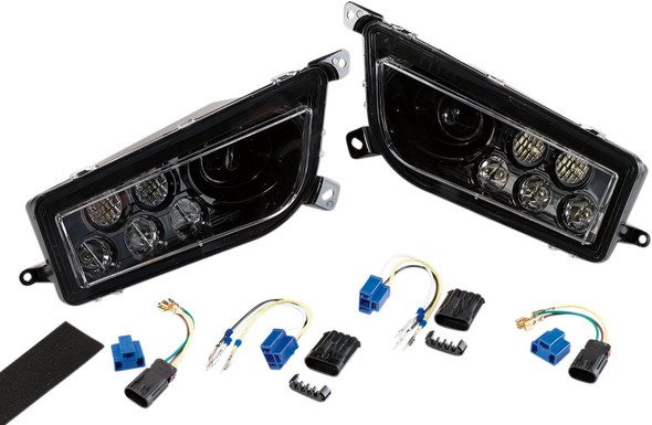 Moose Offroad - 20012228 - LED Headlight - RZR900/1000 - Black