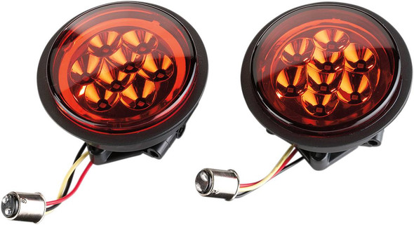 Moose Offroad - 20012244 - Taillights - LED - Can-Am - Red