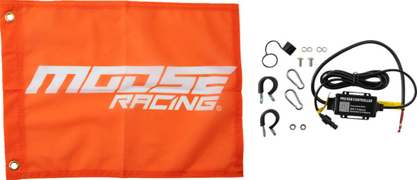 Moose Offroad - 20403033 - 3' Whip Light - RGB - Black