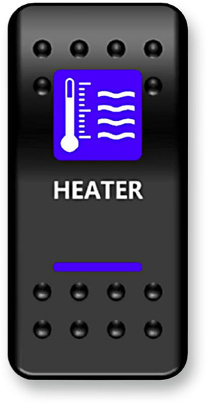 Moose Offroad - 21060415 - Rocker Switch - Heater - Blue