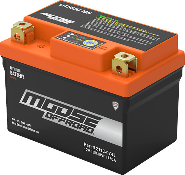 Moose Offroad - 21130743 - Li-Ion Battery - HUTZ75-FP