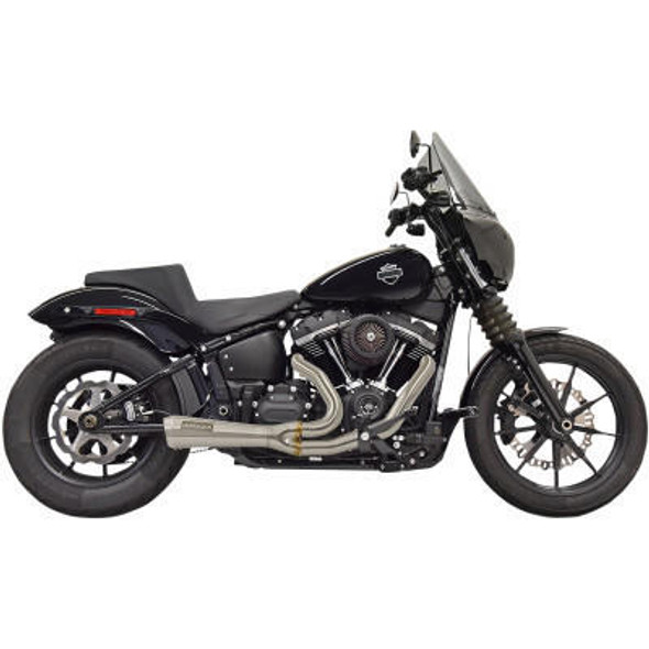 Bassani Exhaust Bassani - The Ripper Road Rage 2-into-1 Exhuast System fits '18-Up M8 Softail Models 