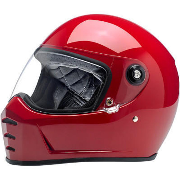  Biltwell Lane Splitter Full Face Helmet - Gloss Blood Red 