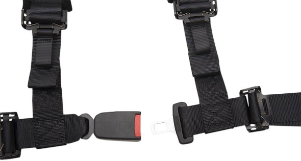 Moose Offroad - 45101243 - Seat Harness - 4 Point - 2x2 - Black