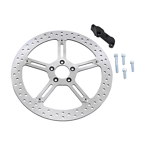 Arlen Ness - Big Brake Floating Rotor Kit 15" fits '00-'17 Softail (Except Springer) and '00-'05 Dyna Models (See Desc.)